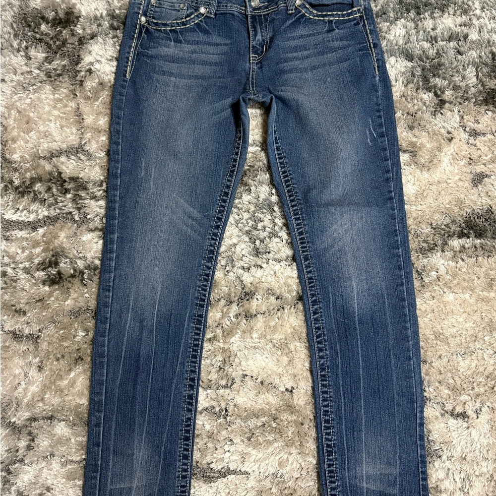 Rue21 Women's Dark Blue Skinny Jeans